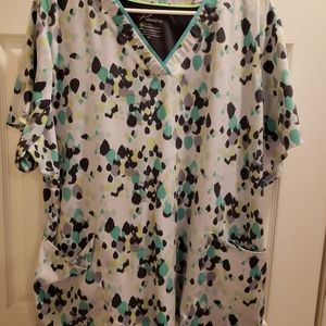 Healing Hands scrub top